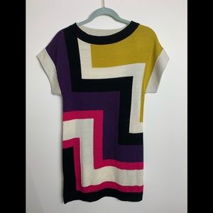 Missoni Color Block Knit Dress